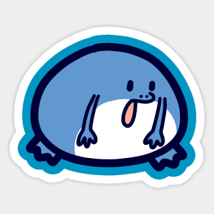 Cute Frog Blob Sticker